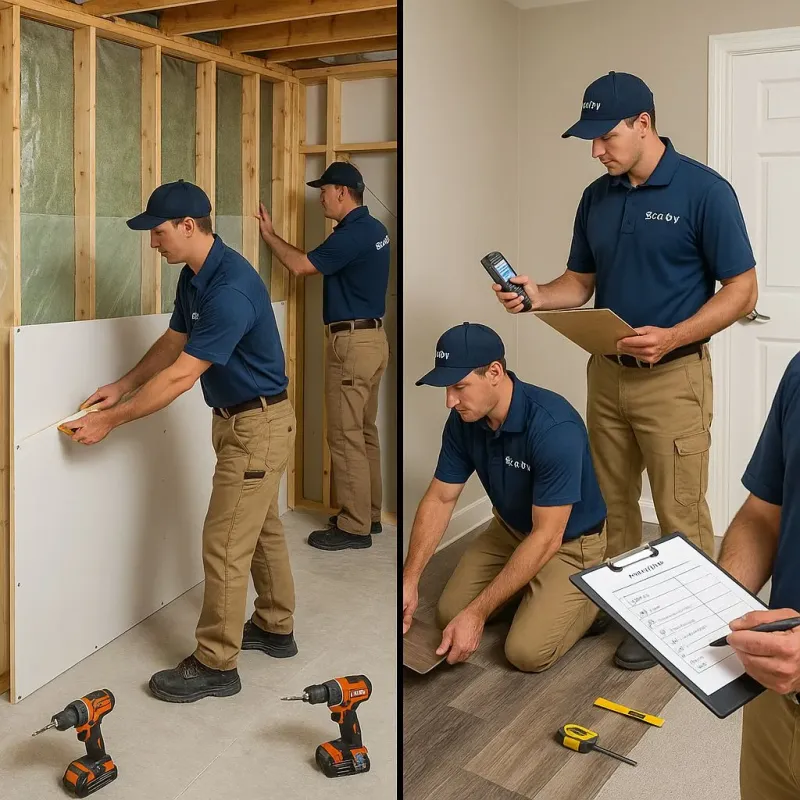 Repairs and Reconstruction process in Grasonville, MD